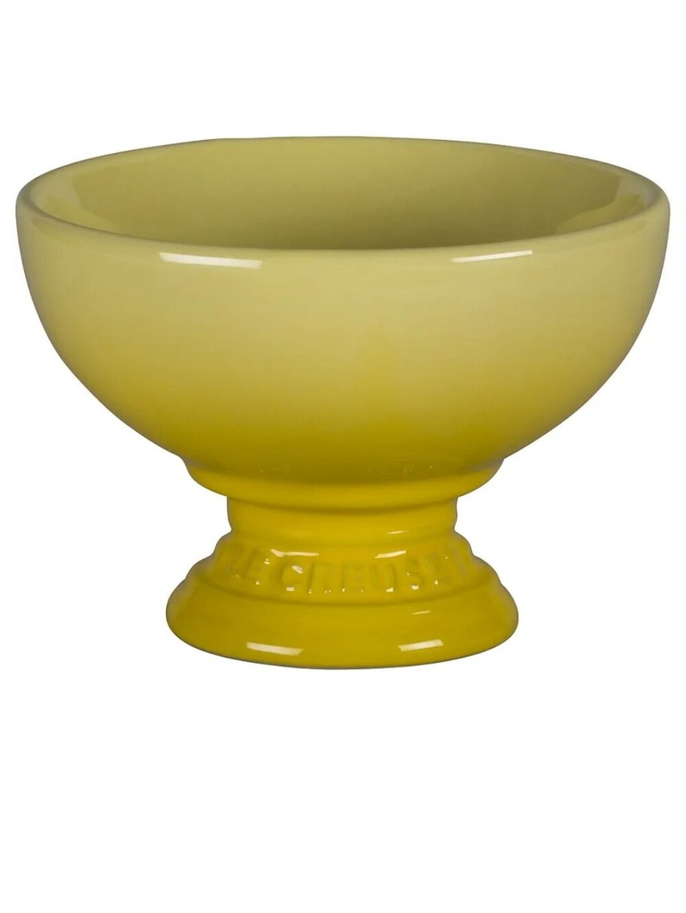NIB Le Creuset Soleil Footed Ice Cream Bowl